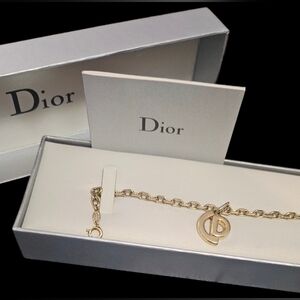 Christian Dior Gold Tone Vintage Braclet..full Inclusion